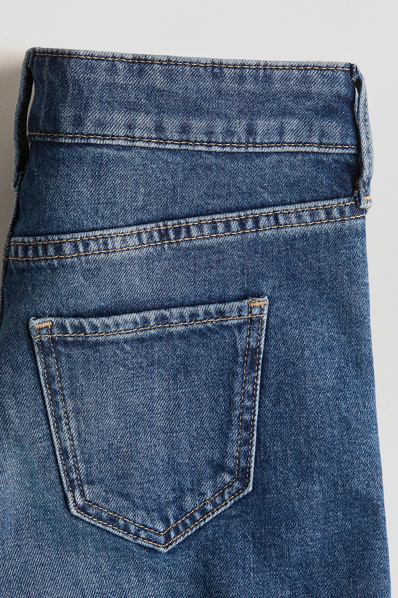 Jean cargo aux jambes larges