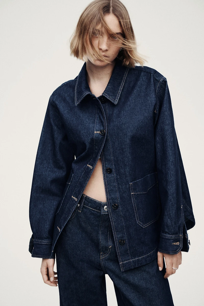 Denim Shacket