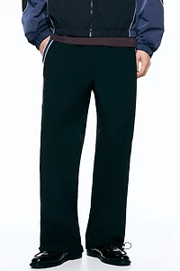 Loose-Fit Nylon Track Pants