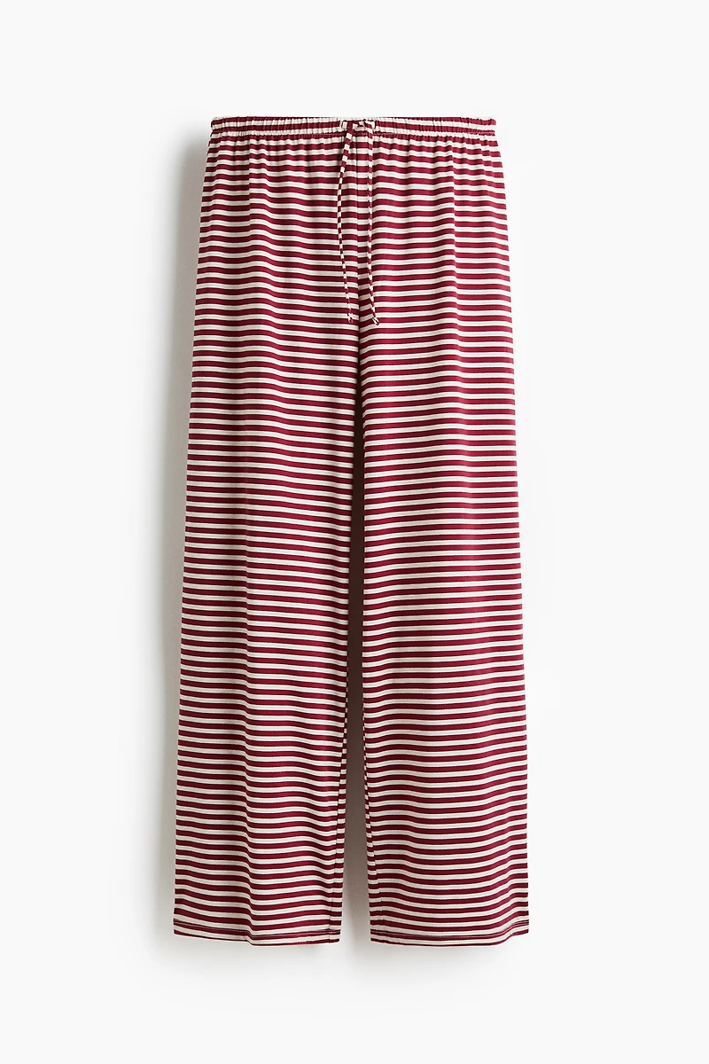 Straight-Leg Drawstring Pants