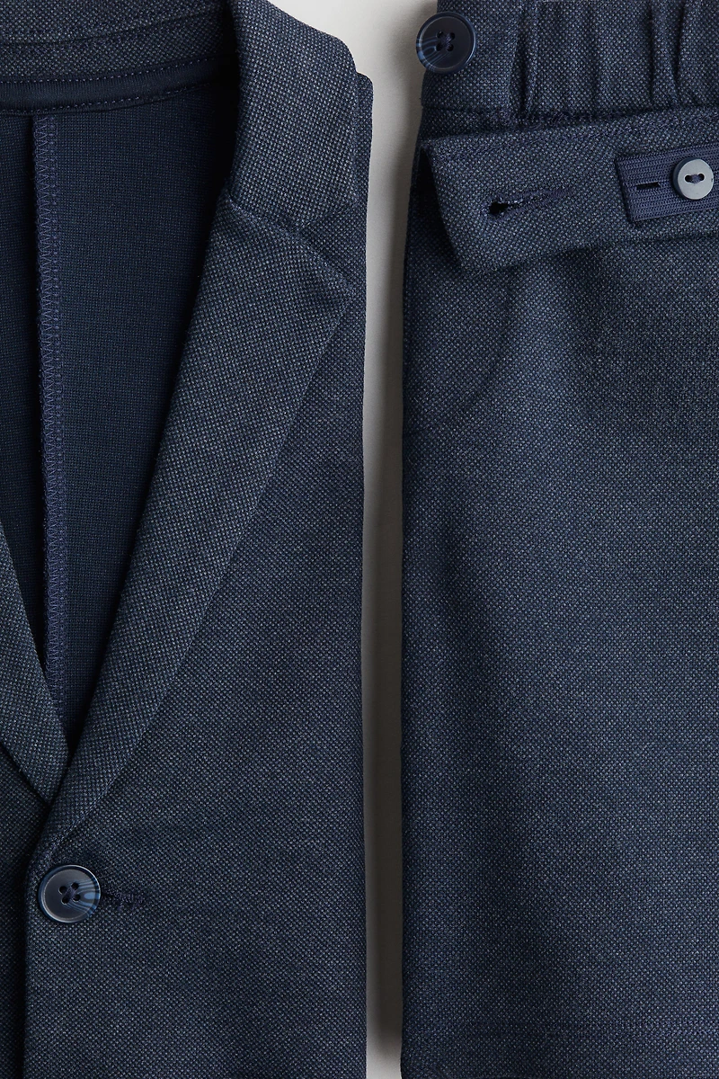 Piqué Suit