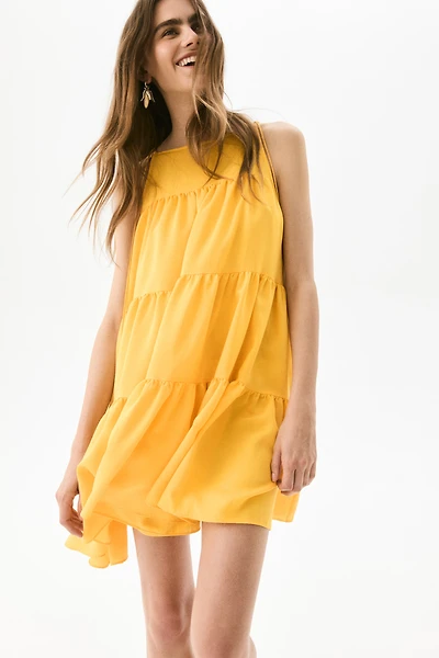 Tiered A-Line Dress