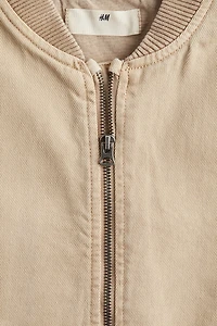 Twill Bomber Jacket
