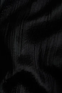 Square-Neck Crêpe Dress