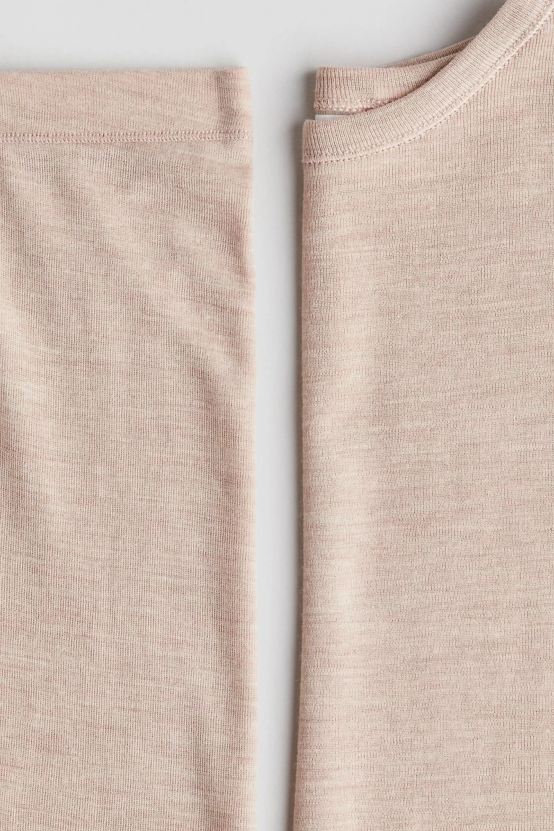 2-Piece Wool Jersey Base-Layer Set