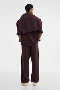 Pantalon en molleton ample