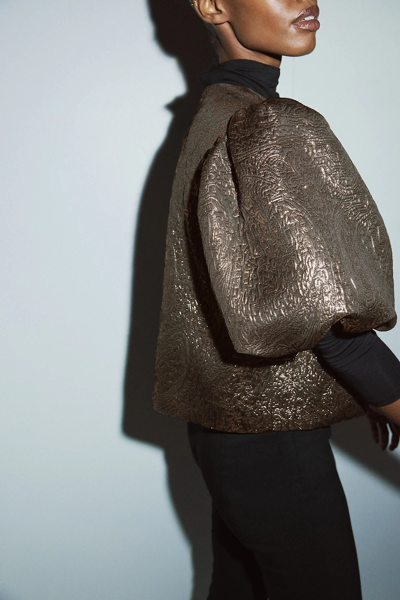 Blouse à manches ballon