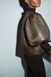 Blouse à manches ballon