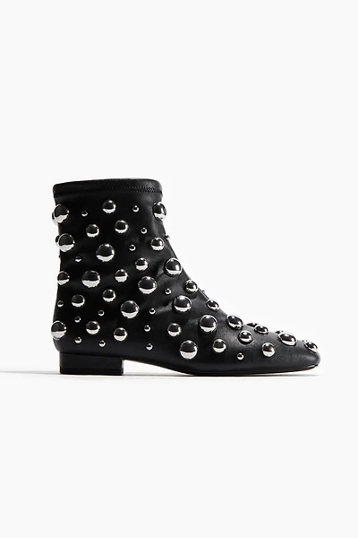Studded Ankle Boots
