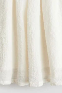 Cotton Seersucker Skirt