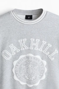 Chandail imprimé ample