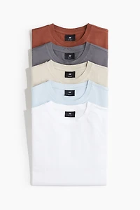 5-pack Regular Fit T-shirts