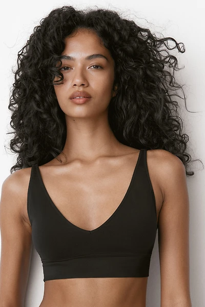 Seamless Padded Soft-Cup Bra