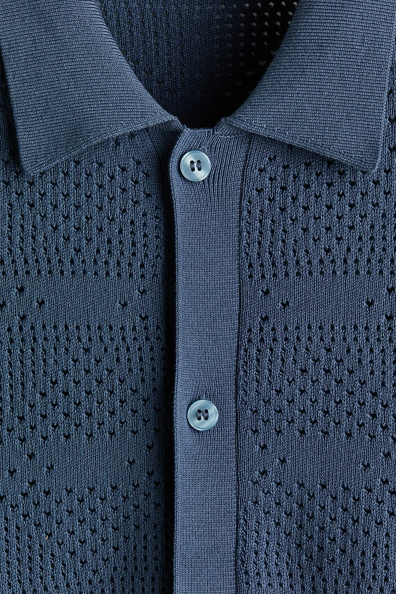 Regular-Fit Knit Shirt