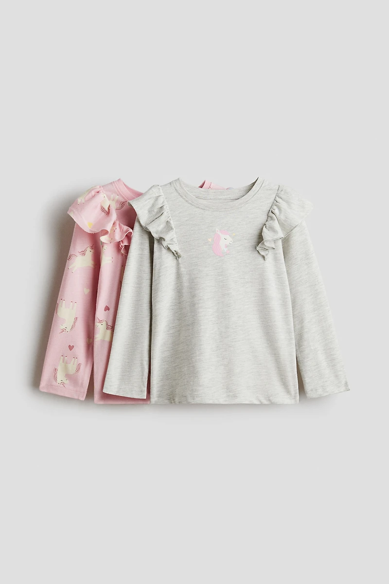 2-Pack Printed Jersey Tops