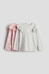 2-Pack Printed Jersey Tops