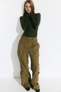 Pantalon cargo en coton