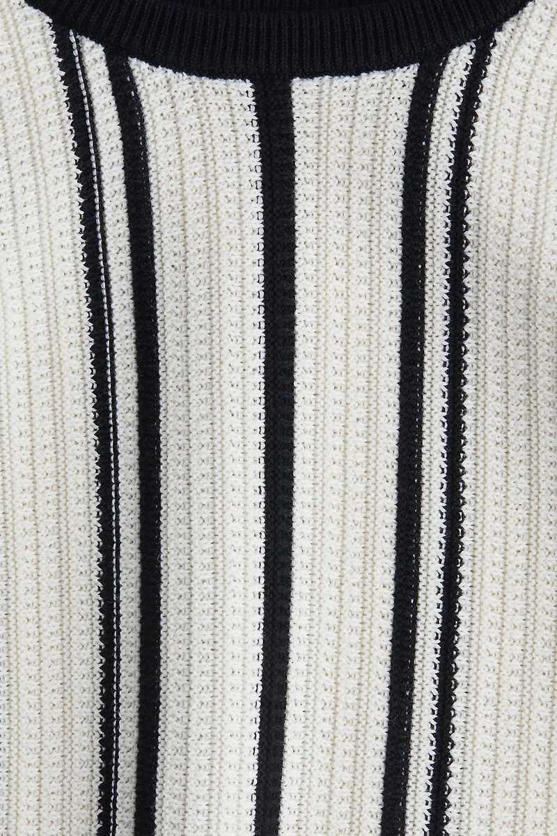 Textured Cotton Dress