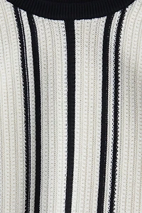 Textured Cotton Dress