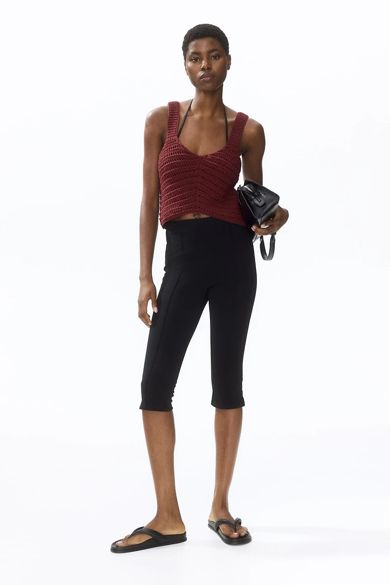 Crochet-Look Top