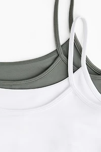 Lot de 2 t-shirts sport DryMove🅪 avec brassière