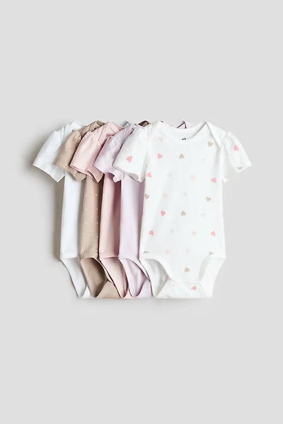 5-pack Cotton Bodysuits