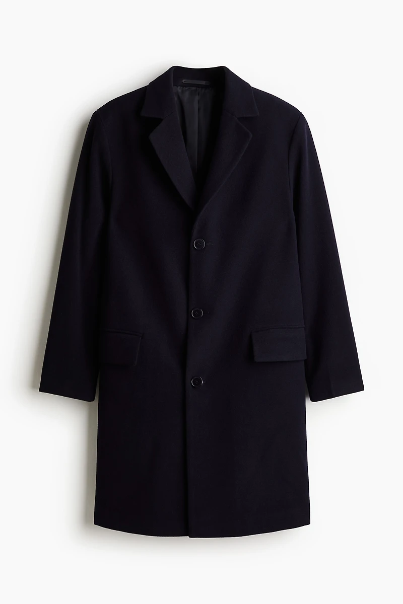 Manteau en laine mélangée