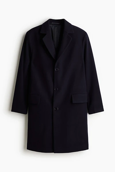 Wool-Blend Coat