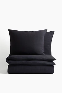 Muslin King/Queen Duvet Cover Set