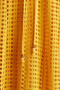 Pointelle-Jersey Maxi Dress