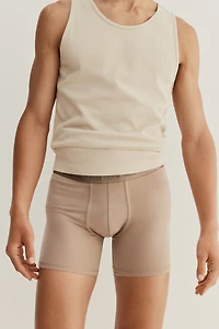 Lot de 2 caleçons boxeurs Lycra🅫 mi-longs