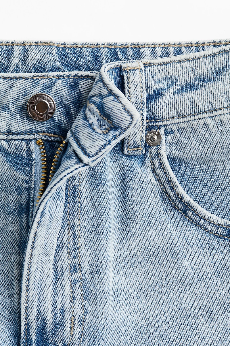 Straight High Ankle Jeans