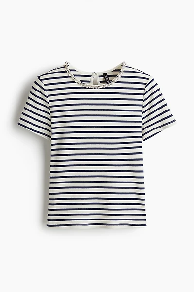 T-shirt à strass