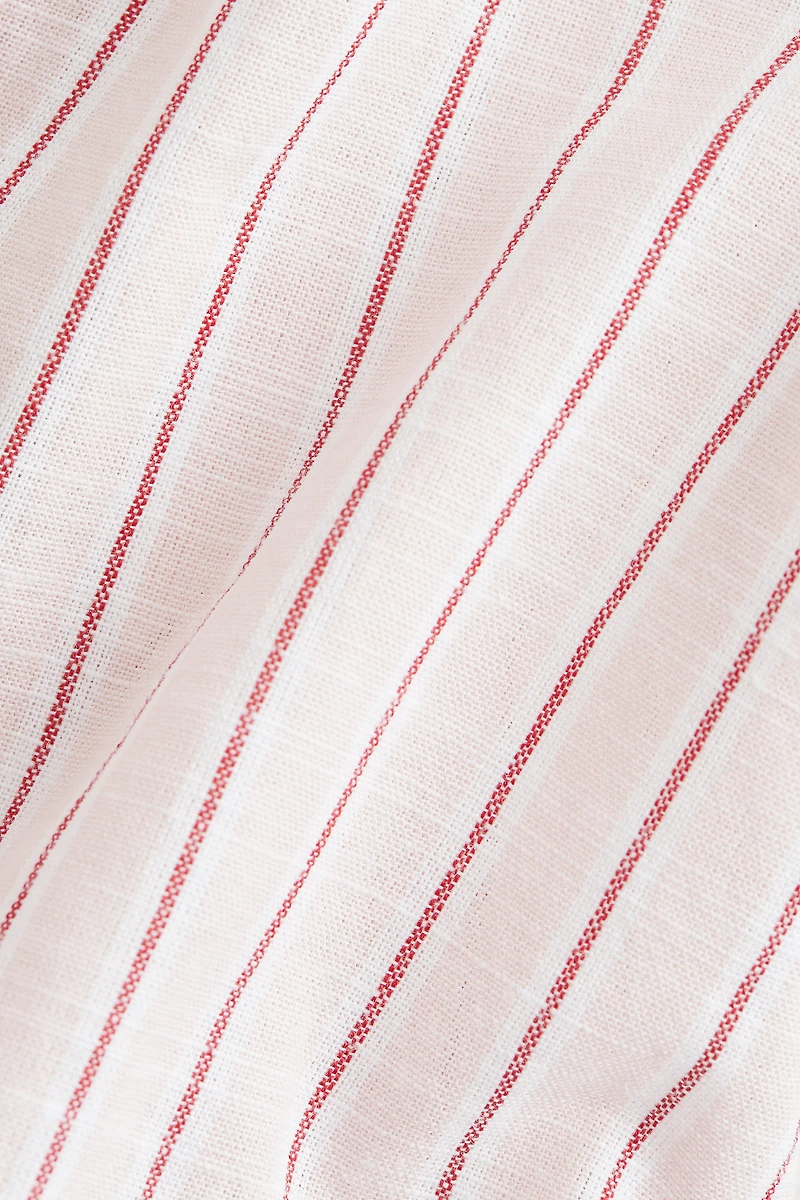 Short-Sleeved Cotton Blouse