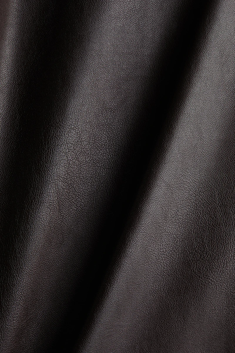 Jupe en tissu enduit