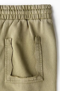 Relaxed-Fit Washed Sweatpants