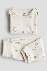 2-Piece Printed Cotton Set