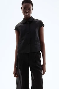 Cap-Sleeved Jacket