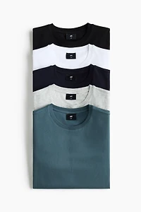 Lot de 5 T-shirts Coupe Amincie