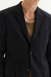 Slim Fit Wool-Blend Jacket