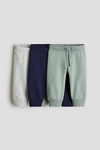 3-pack Cotton Joggers