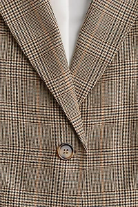 Blazer à fermeture droite