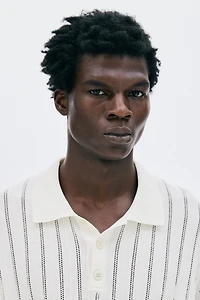 Polo texturé classique