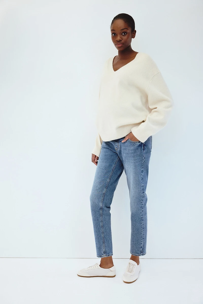 MAMA Jean près du corps à la cheville