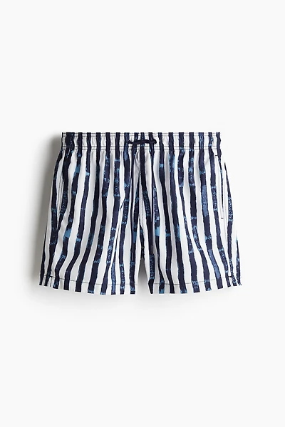 Patterned Swim Shorts