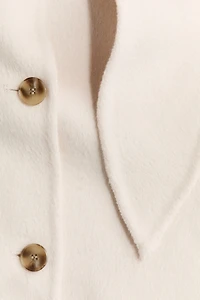 Veste faite main en laine mélangée