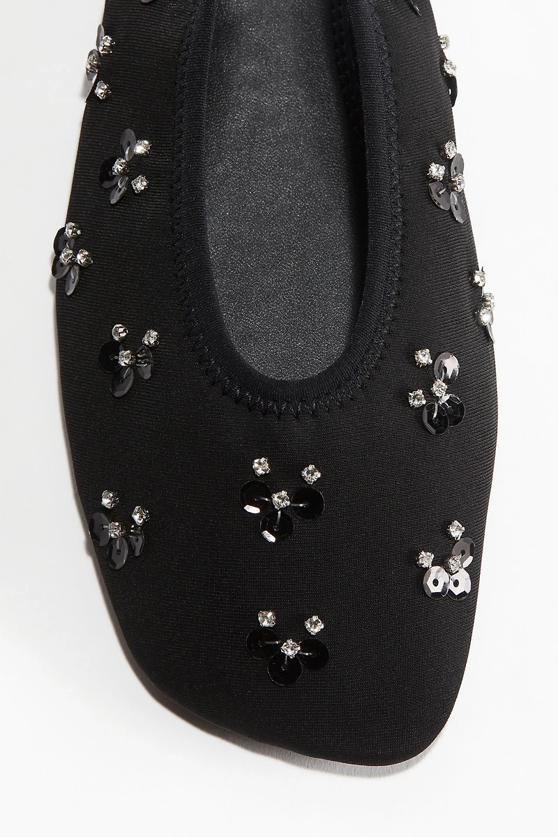 Embellished Slingbacks