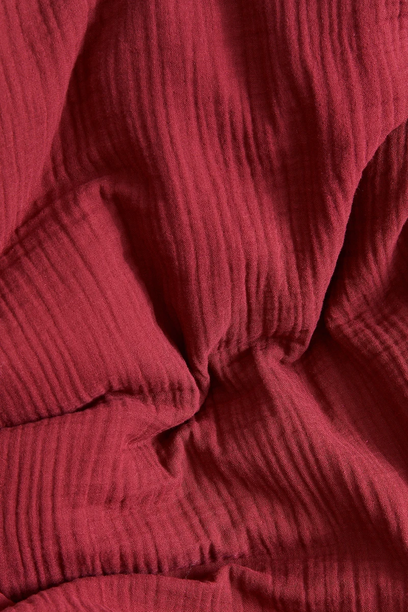 Muslin Twin Duvet Cover Set