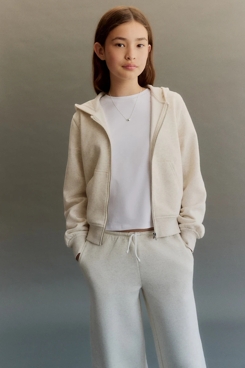 Brushed-Inside Joggers