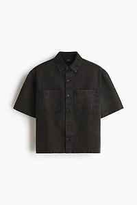 Relaxed-Fit Cotton Canvas Shirt